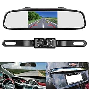 Amazon.com : LeeKooLuu Reverse/Rear View Camera and Mirror