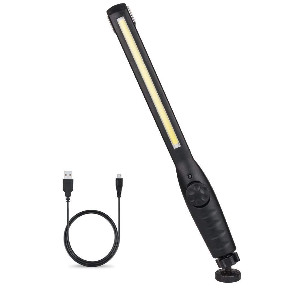 Toby's COB LED Lamp Work Light Handheld Rechargeable Waterproof Lamp Adjustable light COB Slim Work Light 5W