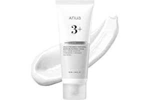 ANUA 3 Ceramide Panthenol Moisture Barrier Cream, Hydrating Face Moisturizer for Normal Skin, Panthenol, Ceramide, Centella for Skin Barrier Non Comedogenic, Korean Skincare (100ml/ 3.38 fl. oz.)