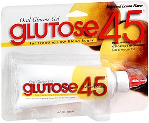 Glutose45 Oral Glucose Gel 45 GM - Buy Packs and SAVE (Pack of 2)