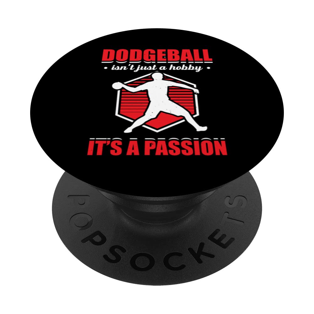 Dodgeball Player Dodgeball Coach Dodgeball Champion Referee PopSockets Swappable PopGrip