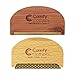 Comfy Clothiers Cedar Wood Cashmere Comb & Beech Wood Sweater Shaver Comb Combo Pack (One of Each Type) – Multi-Fabric Shaver Removes Pills, Fuzz and Lint from Garments