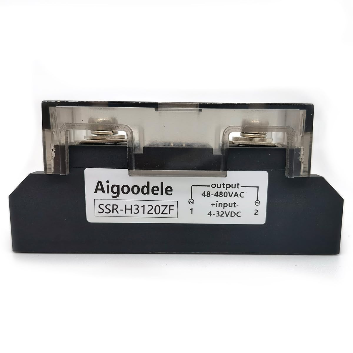 Aigoodele 3-32V DC to 24-480V AC SSR-120DA H3120ZF