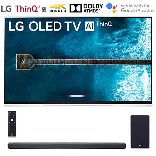 LG OLED65E9PUA 65″ E9 OLED Glass Smart TV w/AI ThinQ (2019) SL10YG 5.1.2 Soundbar