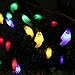 Joomer Ghost 30 LED 8 Modes Halloween Solar String Lights, Multicolor