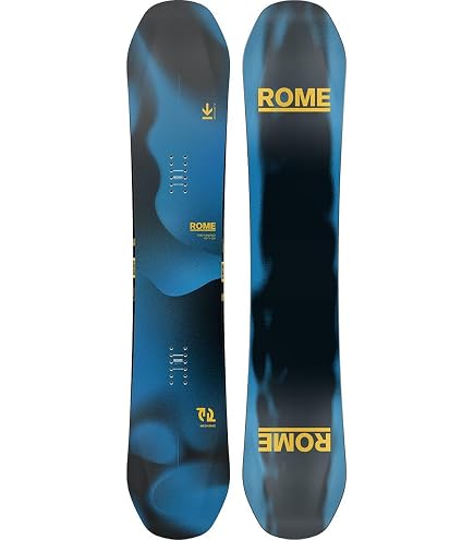 Amazon.com : Rome Mens Stale Mod True Twin Snowboard - 2022/2023