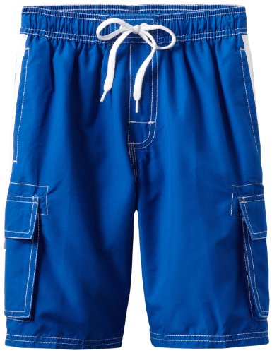 Kanu Surf Big Boys' Barracuda Swim Trunk, Royal, X-Large (18/20)