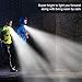 Running Jogging Safety Light for Runner Jogger at Night Running 2 Pack Kids Walking Dog Biking Hiking Super Bright High Visibility USB Rechargeable Strong Magnetic Clip