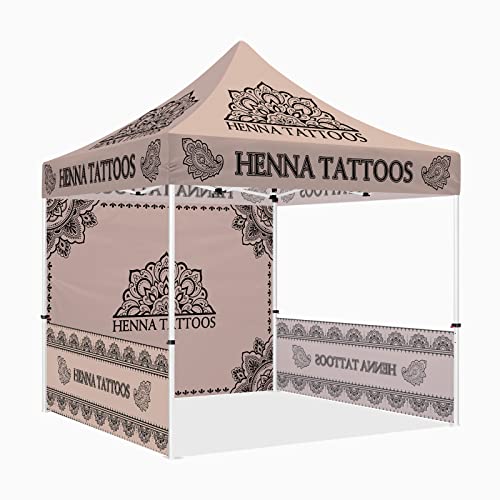 Pop Up Canopy Tent for Henna Tattoos