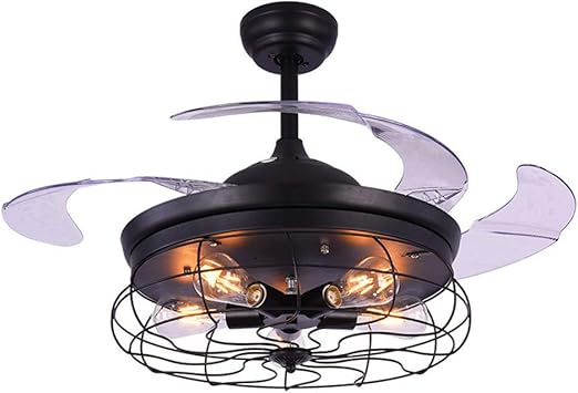 Amazon Com Bingws Ceiling Fan Light E27 Loft Ceiling Fan