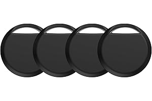 MOR GOLF Android Air Tracker Tag 4 Pack for Luggage Tracker Tags Works with Google Find My Device App, Bluetooth Tracker Tag Key Finder and Item Locator for Wallets, Backpack, Suitcases, Replaceable Battery