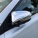 DeAutoBug ABS Chrome Finish Side Rearview Wing Mirror Decoration Trim for Toyota RAV4 2016 2017 with RAV4 Logo