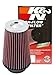 K&N RF-1045 Universal Clamp-On Air Filter: Round Tapered; 3.5 in (89 mm) Flange ID; 8 in (203 mm) Height; 5.5 in (140 mm) Base; 4 in (102 mm) Top