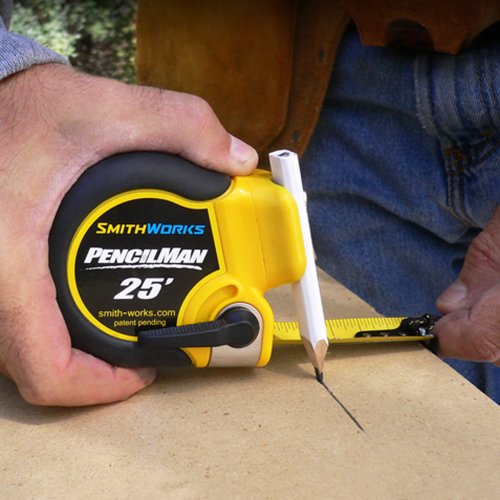 PENCILMAN Marking Tape Measure Holds any pencil or marker to 5/8