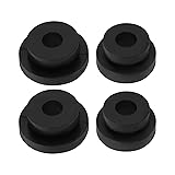 SG Store 4PCS Black Radiator Mounting Rubbers