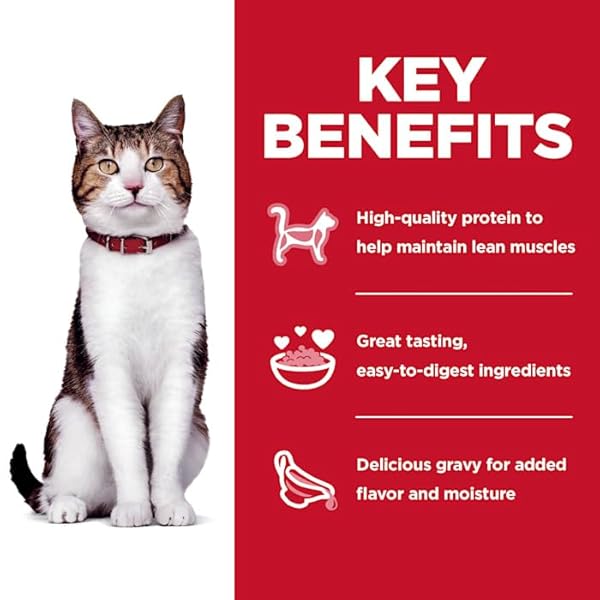 HILL’S SCIENCE DIET ADULT 7+, SENIOR ADULT 7+ PREMIUM NUTRITION, WET CAT FOOD, VARIETY CASE: CHICKEN; TUNA STEW, 2.8 OZ POUCH VARIETY CASE, CASE OF 12