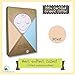 YourEcoFamily Certified Organic Cotton Fitted Crib Sheet, Beige