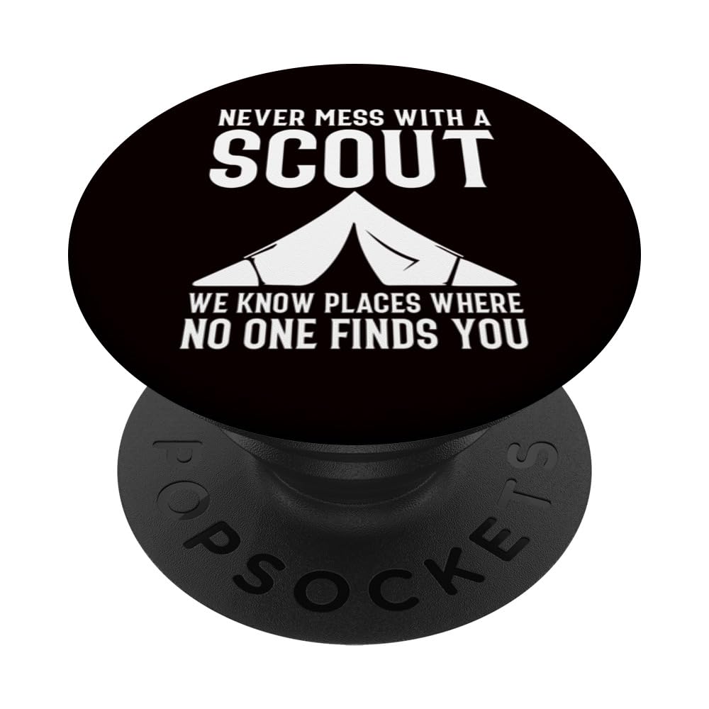 Scouting - We Know Places Where No One Finds You PopSockets Swappable PopGrip