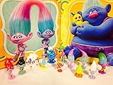 DreamWorks Trolls Cake/Cupcake Toppers Figure Set or 12