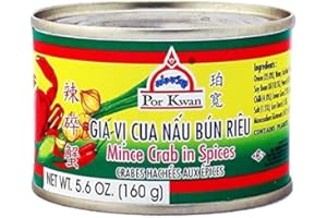 POR KWAN Mince Crab in Spices - 5.6oz [Pack of 6]