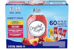BLUNON Crystal Light Sugar Free Lemonade (60 Count)