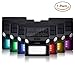 Aglaia Solar Lights Outdoor Decorative, Solar Motion Sensor Lights, Colour Changing Security Light, IP64, High Sensitive Solar Lights for Front Door, Yard, Driveway, Garage-1 Pack