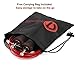 Adjustable Speed Jump Rope for Crossfit, MMA, Boxing, Fitness Training, WOD; Skipping, Double Unders; Ball Bearings; Anti Slip Handles; Includes Free Carrying Bag, 2 10ft Rope Cables (1 Red, 1 Black)