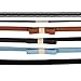 BodyJ4You 6PC Choker Necklace Set Skinny Black Brown Bow Velvet Adjustable Women Teen Girl
