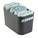 mDesign Deep Plastic Bathroom Bin with Handles - Storage Organizer for Vanity Countertop, Hold Soap, Body Wash, Shampoo, Lotion, Conditioner, Hand Towels - 10