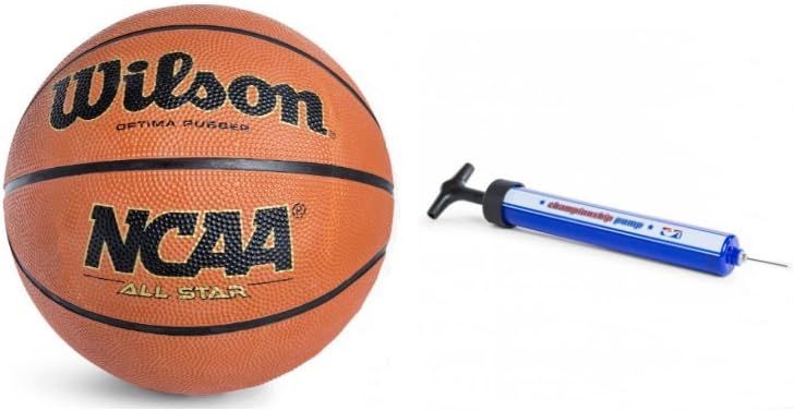 Wilson Basketball and Air Pump with Extra Needles
