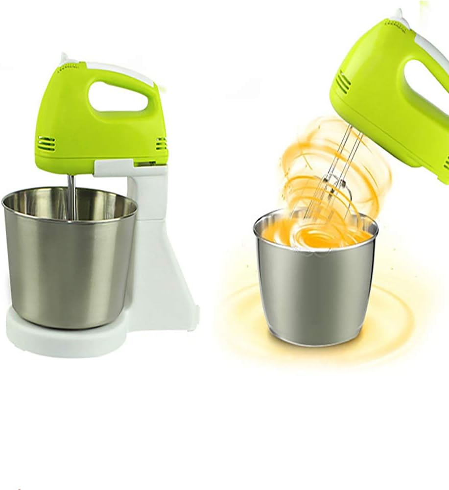 LUOXU Hand Mixer Electric Dough Hooks Storage Case Speed Hand Mixer