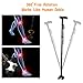 BigAlex Folding Walking Cane with LED Light,Adjustable Walking Stick with Carrying Bag for Men/Woman