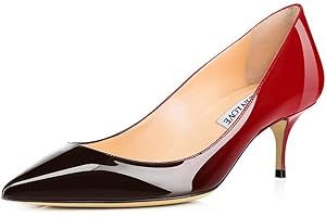 JOY IN LOVE Women's Shoes Low Heels Pointy Toe Kitten Heel Daily Pumps
