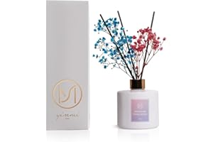 YINMI Reed Diffuser 6.7 oz (200ml), Gardenia Scented Reed Diffuser Set,Reed Diffuser & Oil Diffuser Sticks, Aromatherapy, Home & Kitchen Décor,Fragrance and Gifts
