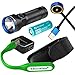 Olight R50 Pro SEEKER 3200 Lumen CREE LED USB rechargeable searchlight/flashlight, rechargeable battery with EdisonBright USB reading light bundle. 5 Years Manufacturer Warranty
