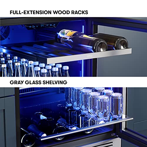 Zephyr PRB24C01BG Presrv Series 24 Inch Stainless Steel Freestanding or