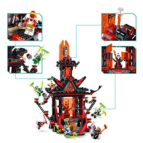 LEGO 71712 NINJAGO Empire Tempel des Unsinns, Bauset mit 6 Minifiguren, Ninja Spielzeug für Kinder – Bild 4