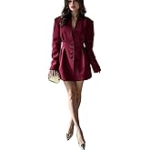 utcoco Women 2025 Trendy Single Breatsed Blazer Business Casual Blazers for Women Work Office Suit Jackets