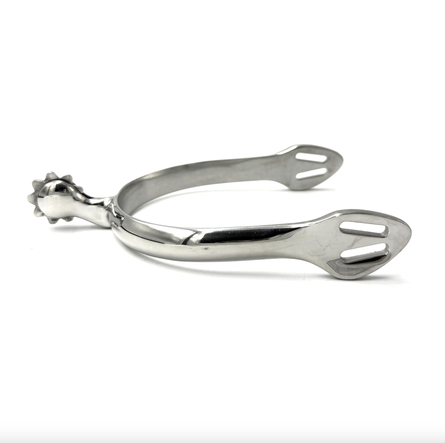 Equine Smile ES1064 ErgoSpur Wheel Spores Sun Wheel Spores Wide Design with Sun Wheel Riding Spurs Riding Spurs Track High-Quality Stainless Steel (Men 40 mm)