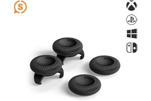SCUF Control Thumbstick Grips - 4 Pack with 2 Bases - Catalyst - Joystick Thumb Grips For Xbox One and Xbox Series X & S, PS4