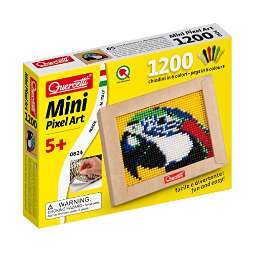 Quercetti Mini Macaw Pixel Art Set