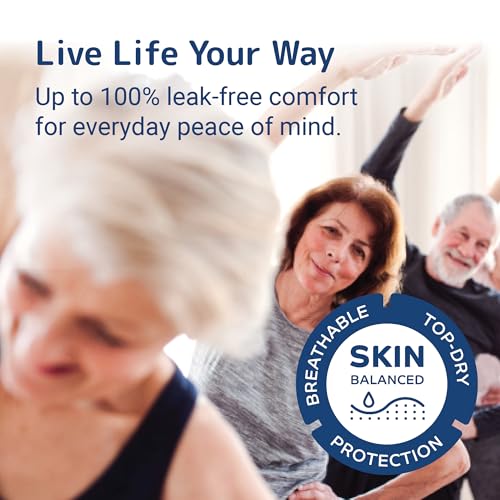Abena Incontinence Pants Light, Eco-Labelled Incontinence Pants for Men & Women, Comfortable, Protective & Discreet, Fast Absorption, Sustainable Incontinence Pads - L0, 900ml, 40-56" Waist, 15PK