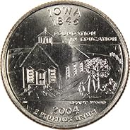 2004 P Iowa State Quarter BU Uncirculated Clad 25c Coin