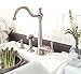 PREMIER GIDDS-120025LF Sonoma Kitchen Faucet with Single Handle and Side Spray, Brushed Nickel, Lead Free