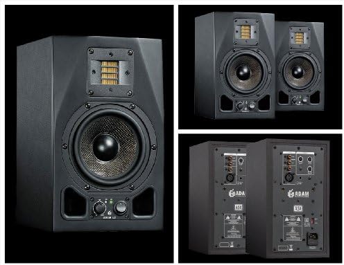 Adam Audio A5X A5 X 2 Way Powered Monitors 5.5 Inch PAIR (Factory Repack)
