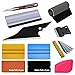 EHDIS Window tinting Kit Vinyl Wrap Application Install Tool Set With Felt Tint Squeegee,Car Cleaning Squeegee,Film Cutting Tools,Vinyl Remove Scraper
