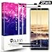 Galaxy Note 8 Screen Protector,ZUOXI Tempered Glass,9H Hardness[Anti-Scratch][Anti-Fingerprint][Bubble Free] for Samsung Galaxy Note 8 (2 Packs)