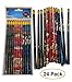 Mirage Disney Coco Colorful Pencils (24 Pack) Authentic Licensed | Great School Supply idea Party Favors