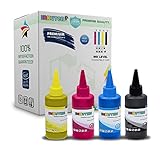 4x100ml INKUTEN Premium Pigmented Sublimation ink for WF-3620 WF-3640 WF-7110 WF-7620 WF-7110 WF-2760 WF-7710 WF-7720 WF-2630 WF-7610 C88 C88+ Highest Quality Korean-Made
