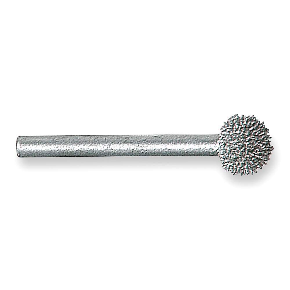 Structured Tooth Tungsten Carbide Cutter, 5/16" Dia. Ball, 1/8" Shank